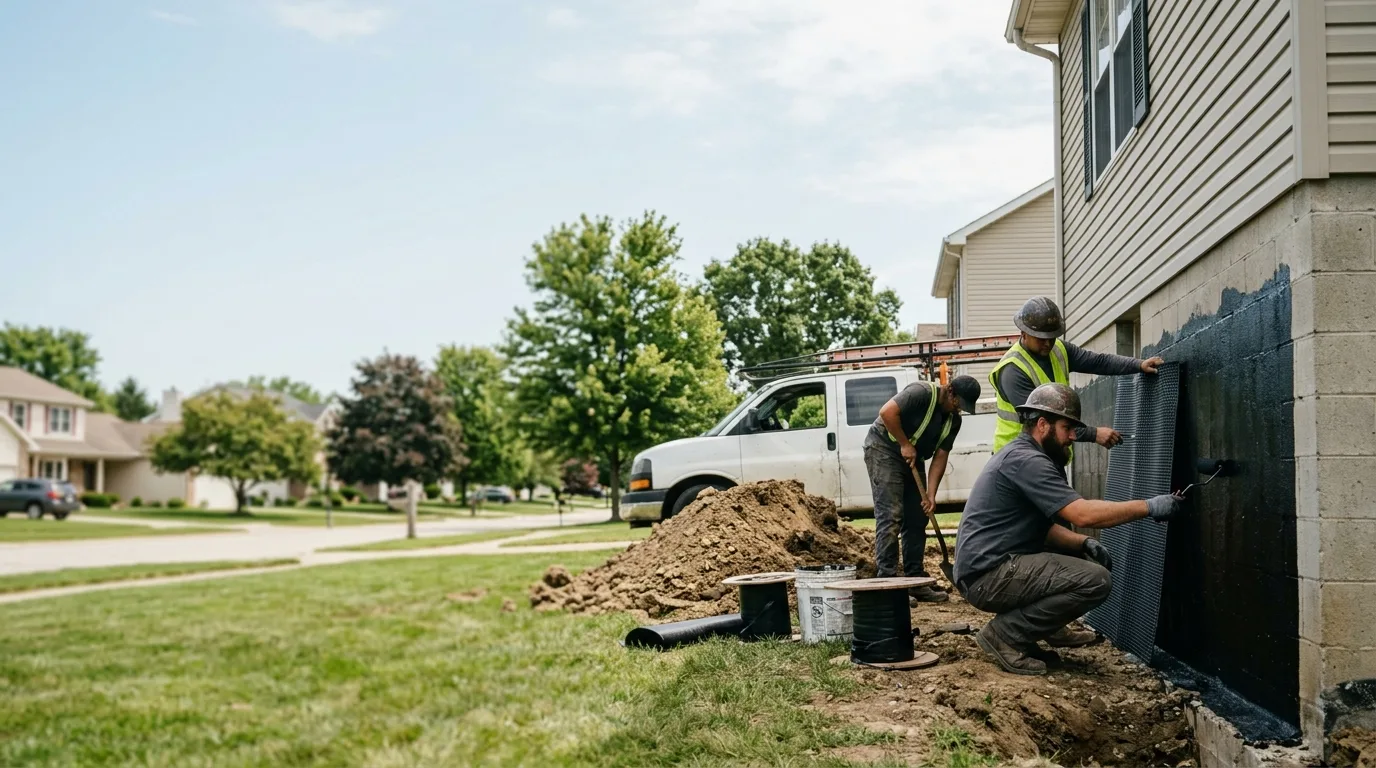 Basement Waterproofing in Alledonia, OH near me